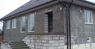 Фасад из газобетона для дома в Кашире - Строй-Кшр, качественная отделка от 2109 руб.